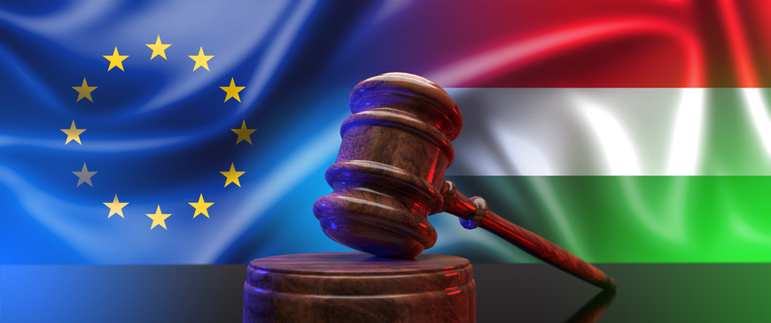 CER Podcast Will The EU Unblock Hungary S Funds Centre For European   Hungary Eu Ruleoflaw Gavel Sl 