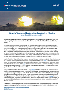 Why the West should deter a Russian attack on Ukraine