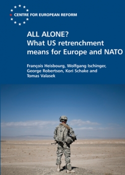 Launch of &#039;All alone? What US retrenchment means for Europe and NATO&#039; event thumbnail
