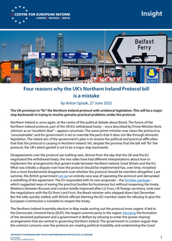 Four reasons why the UK’s Northern Ireland Protocol bill is a mistake
