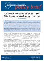 Over but far from finished - The EU's financial services action plan