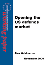 Opening the US defence market