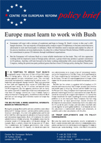 Europe must learn to work with Bush