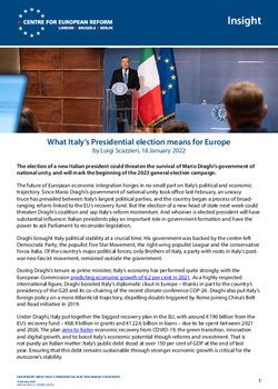 What Italy's Presidential Election Means For Europe | Centre For ...