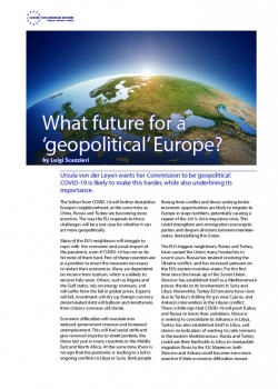 What Future For A 'geopolitical' Europe? | Centre For European Reform